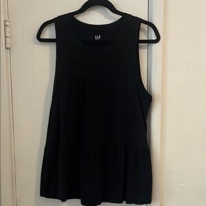 GAP Women's Black Tank Top